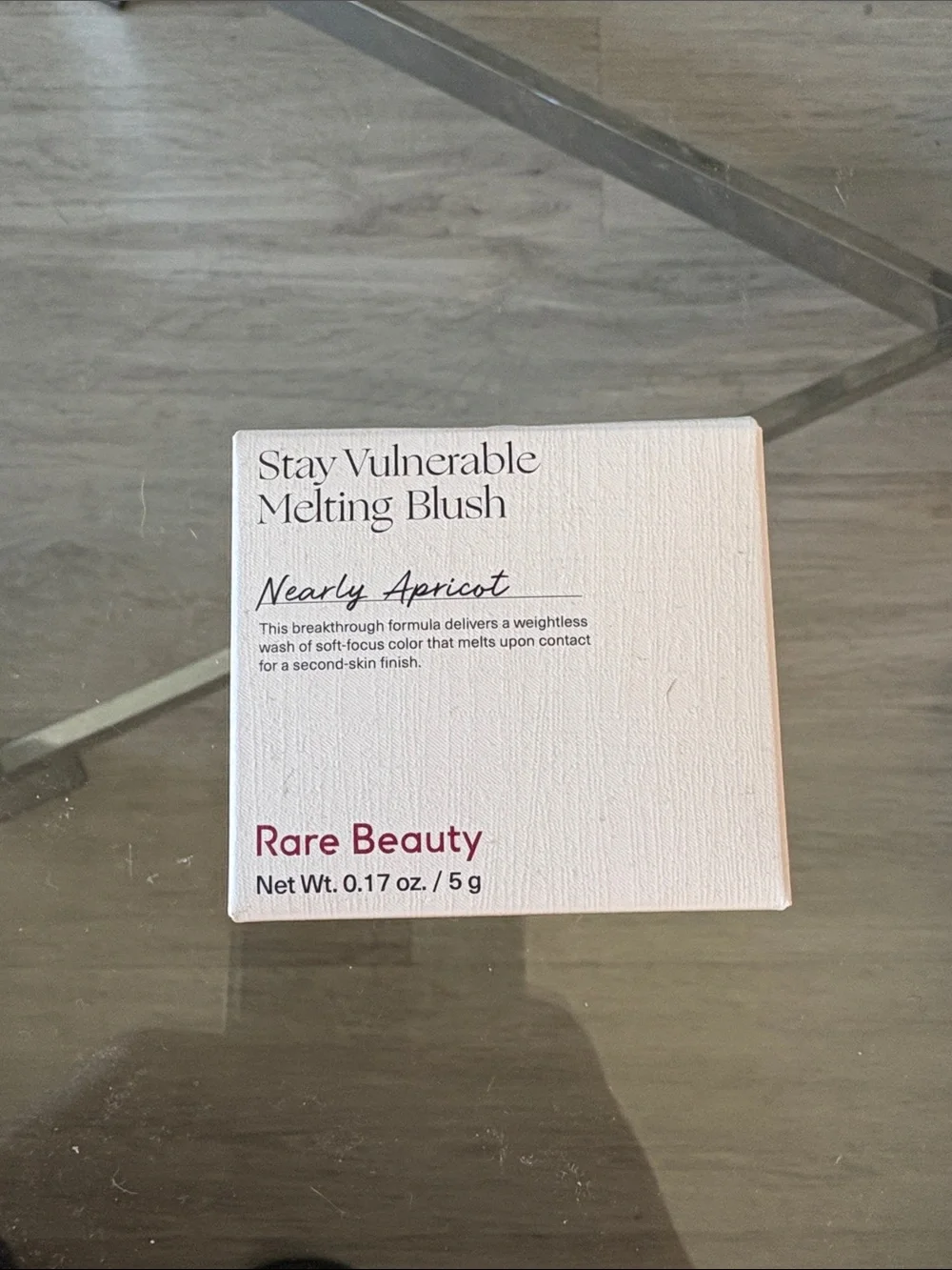 Rare Beauty Melting Blush — Nearly Apricot (Cream Apricot)